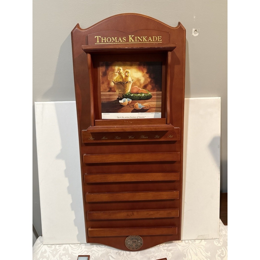 Thomas Kinkade Perpetual Calendar Plate Calendar Limited Edition Times Full Set